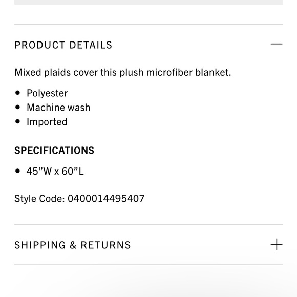 LIMITED ED New Barefoot Dreams Multi Print Mixed Plaid Throw - Picture 3 of 3